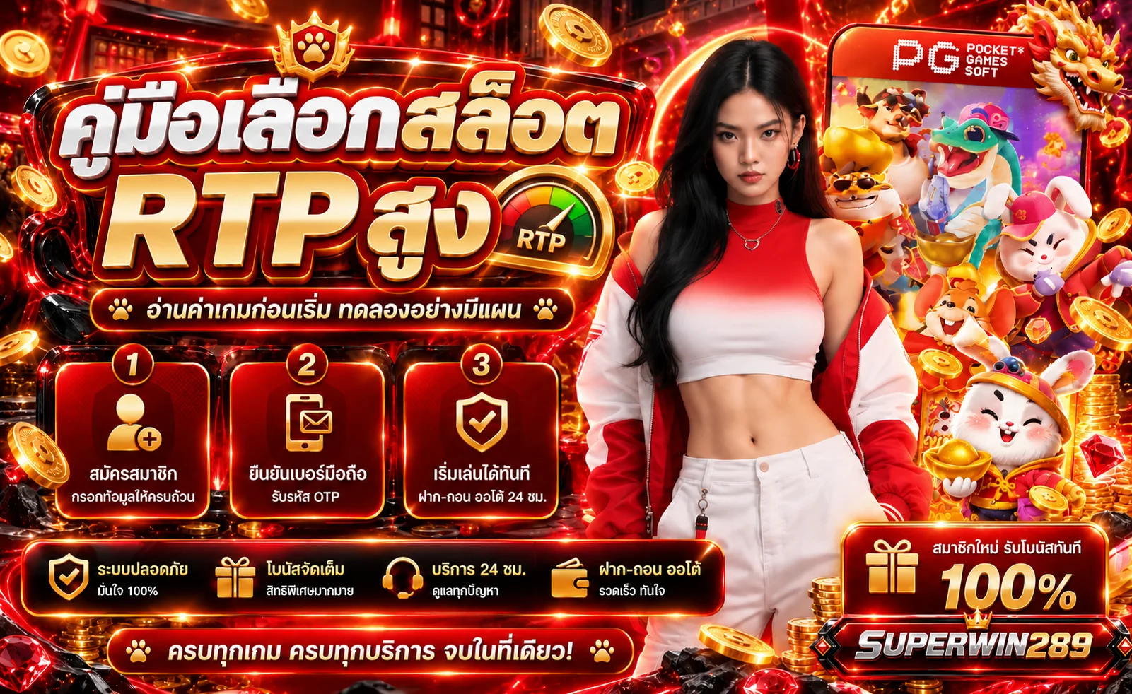 SUPERWIN289 คู่มือเลือกสล็อต RTP สูงแบบเข้าใจง่าย